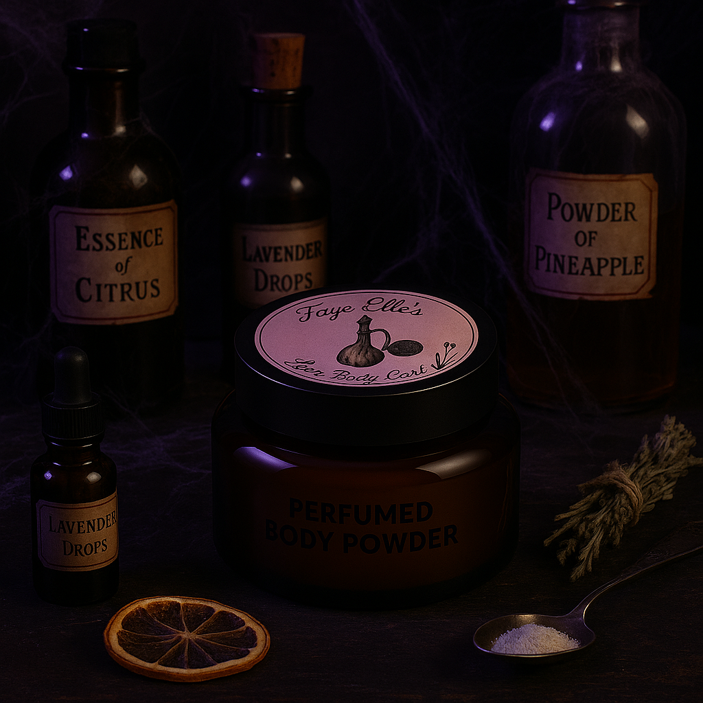 Halloween Witch  Body Dusting  Powder