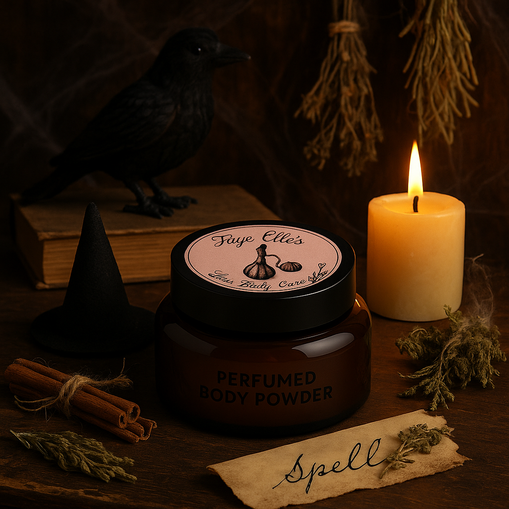 Halloween Witch  Body Dusting  Powder